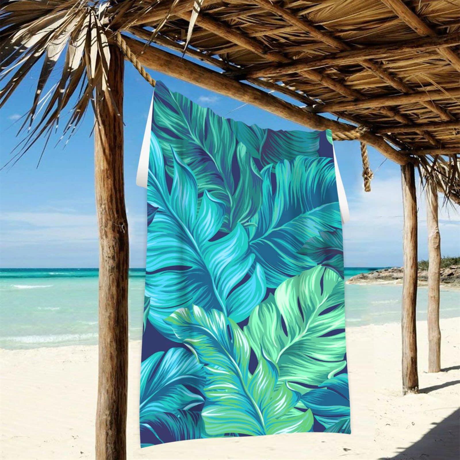 Heather Iron Beach Towel グラッシーグリーン Heather Iron Beach Towel グラッシーグリーン